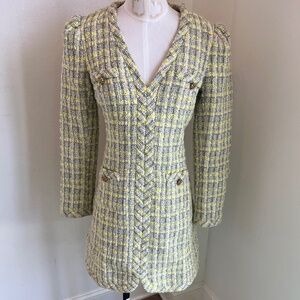 Tuckernuck, green tweed dress, NWT